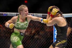 Valentina Shevchenko fighting
