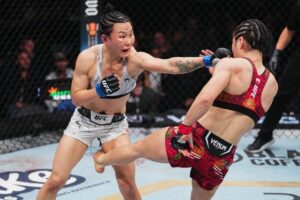 zhang weili mma fighter